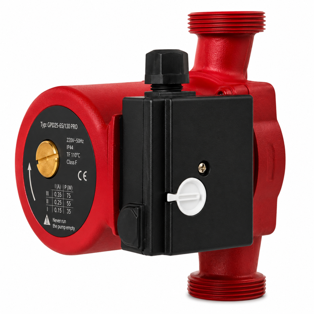 Циркуляційний насос Euroaqua GPS 25-6S/180 (з гайкою) (8шт)