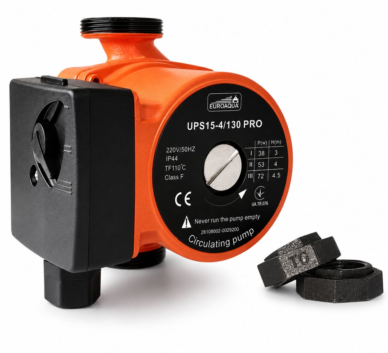 Циркуляційний насос Euroaqua UPS 15-4/130 PRO