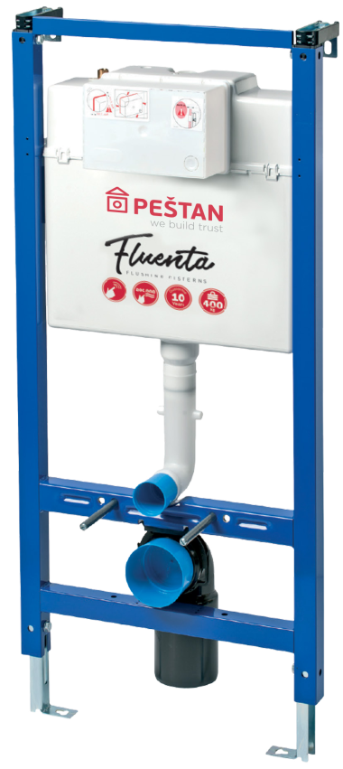 Інсталяція для унітазу Peštan CONCEALED FLUSHING CISTERN FLUENTA